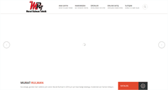 Desktop Screenshot of muratrulmanteknik.com